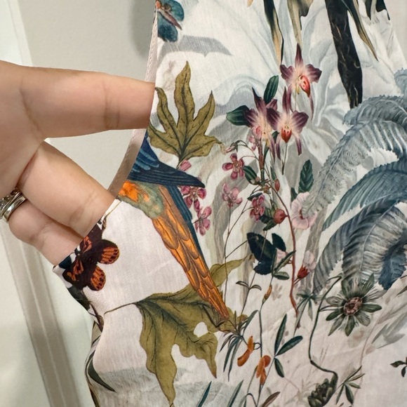 BNWT H&M Floral  Print sleeveless Dress size 8 STUNNING - Picture 7 of 9